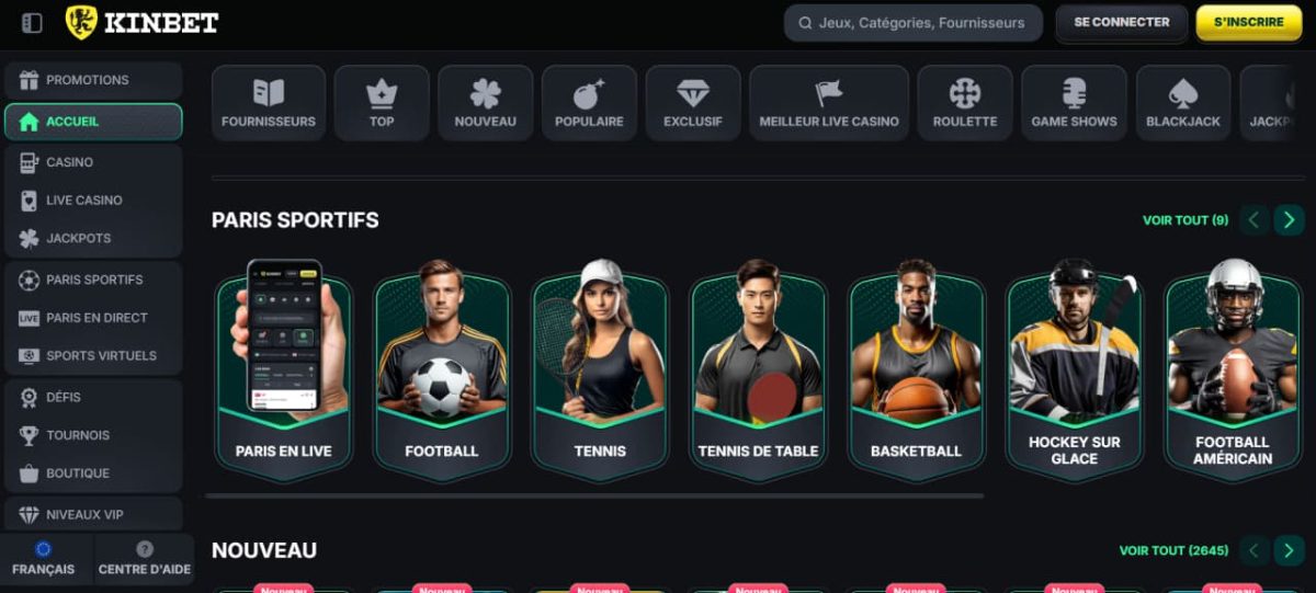 Kinbet Casino image 2
