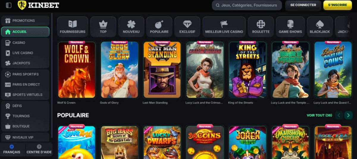 Kinbet Casino image 3